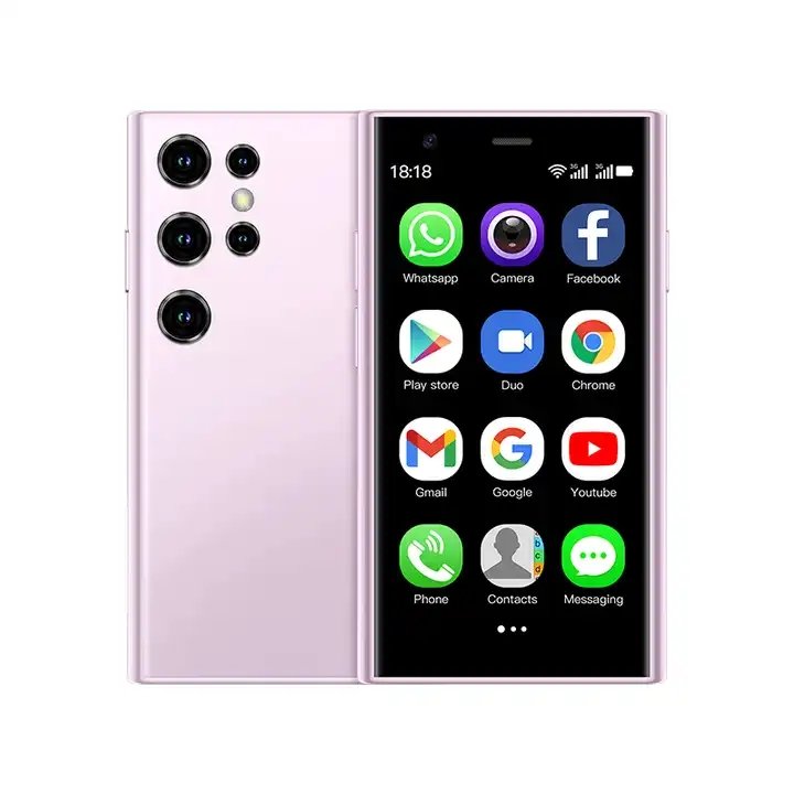 Soyes S23 Pro Android 8.1 2GB+16GB Unlocked Mini Smartphone, 3.0 inch Mini Phone The World's Smallest Cell Phone 3G Network Blue